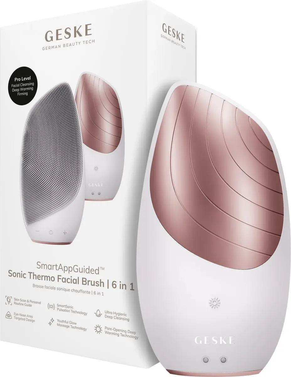 GESKE SmartAppGuided Sonic Thermo Facial Brush GK000007SL01