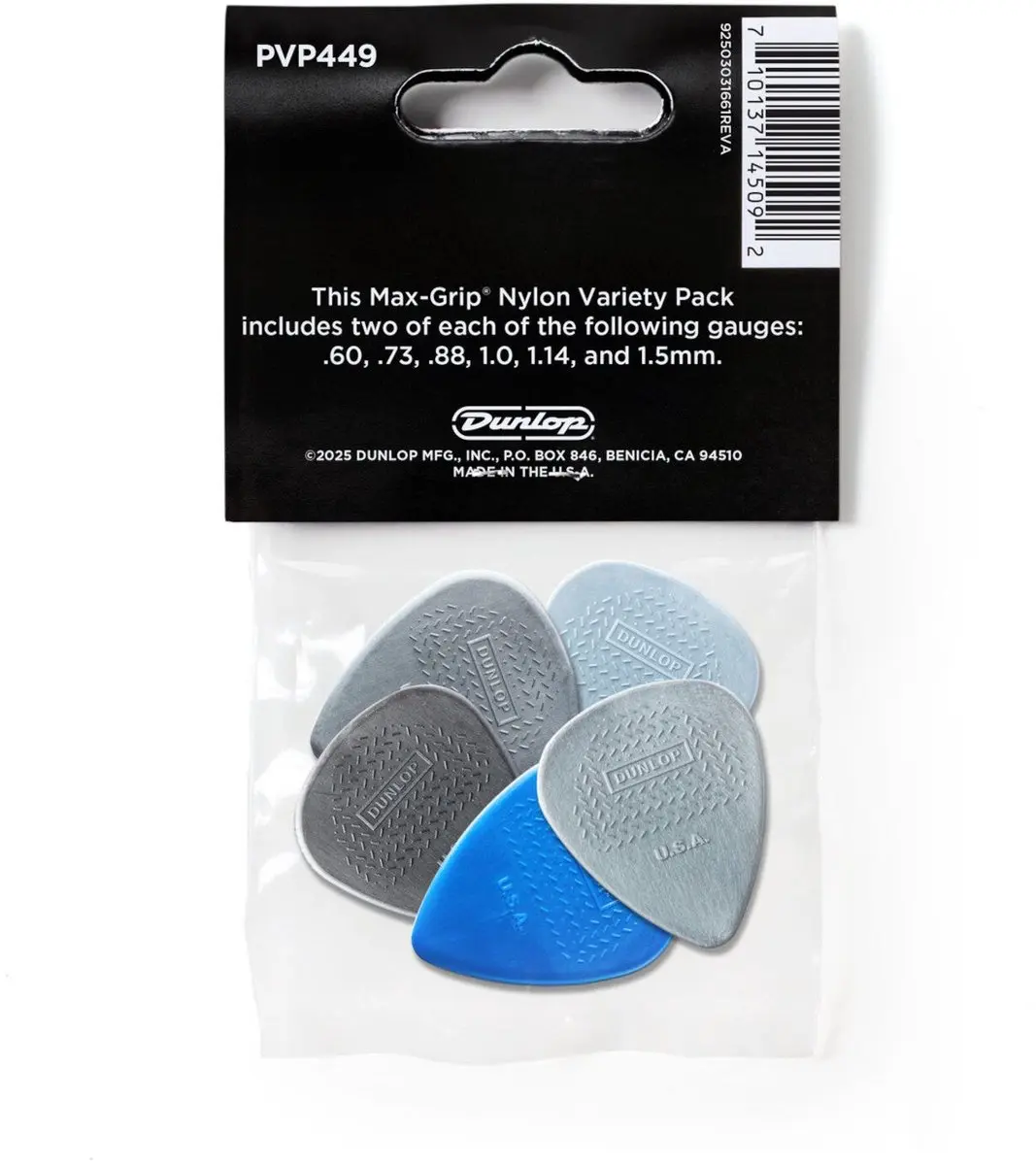 Dunlop PVP499 Max-Grip Variety Pack - 12 Stuks Multicolor