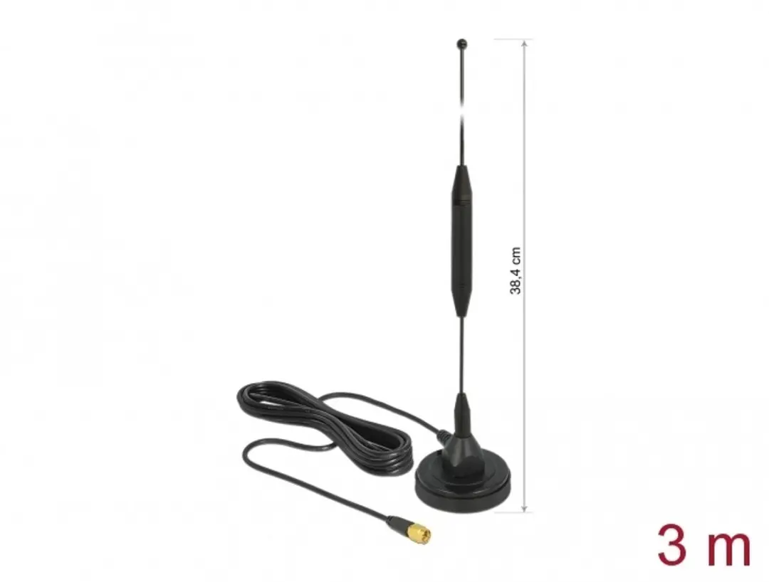 Delock 12423 Antenne 3,5 dBi Omnidirectioneel