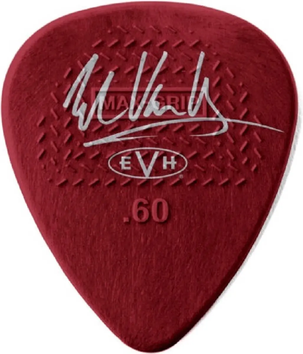 Dunlop Eddie Van Halen Shark Max Grip Plectrum 0.60mm - 6 Stuks
