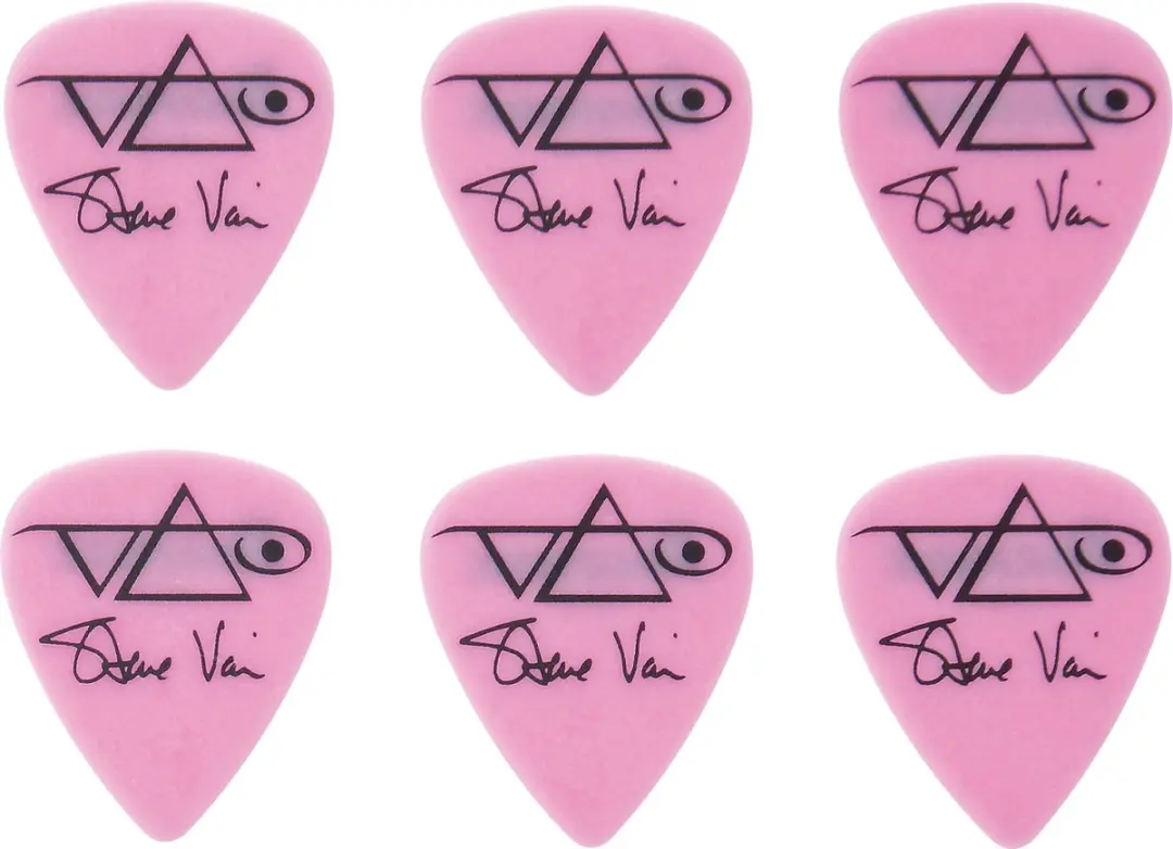Ibanez Steve Vai B1000SV-MP Plektrumset - 6 Stuks - Roze
