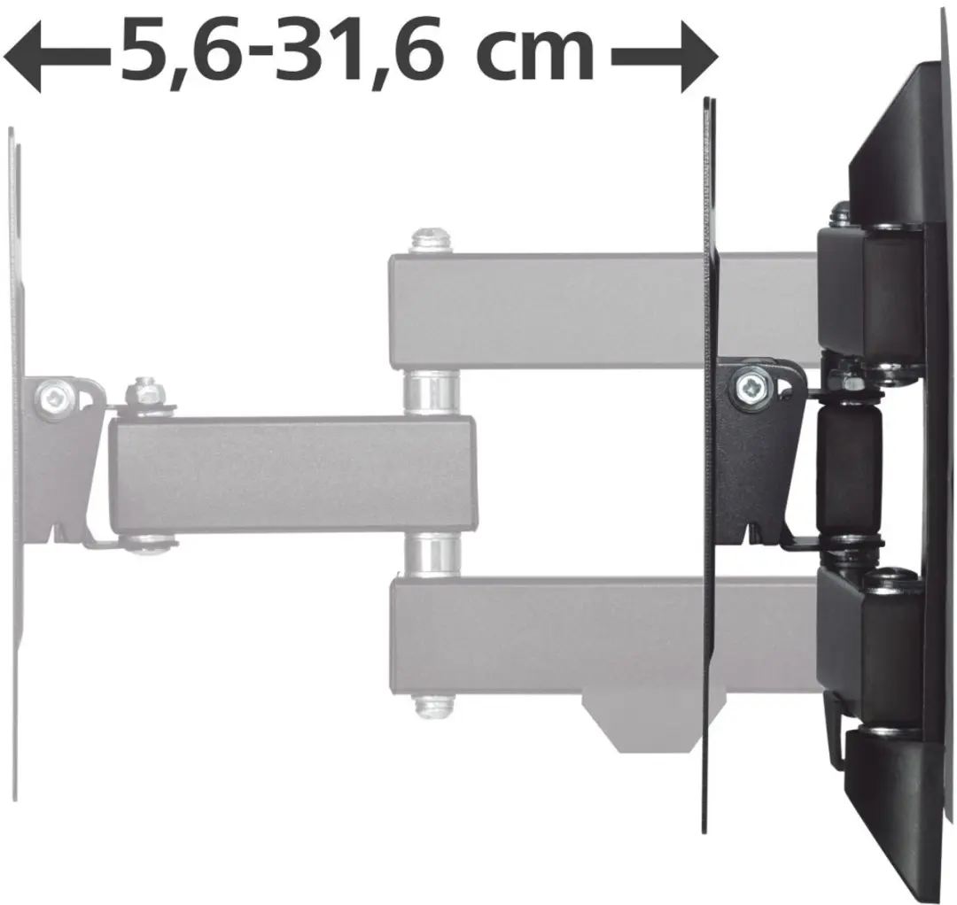Hama TV Beugel Draai/Kantelbaar 00220822 - 19-48" - 20kg - VESA 200x200