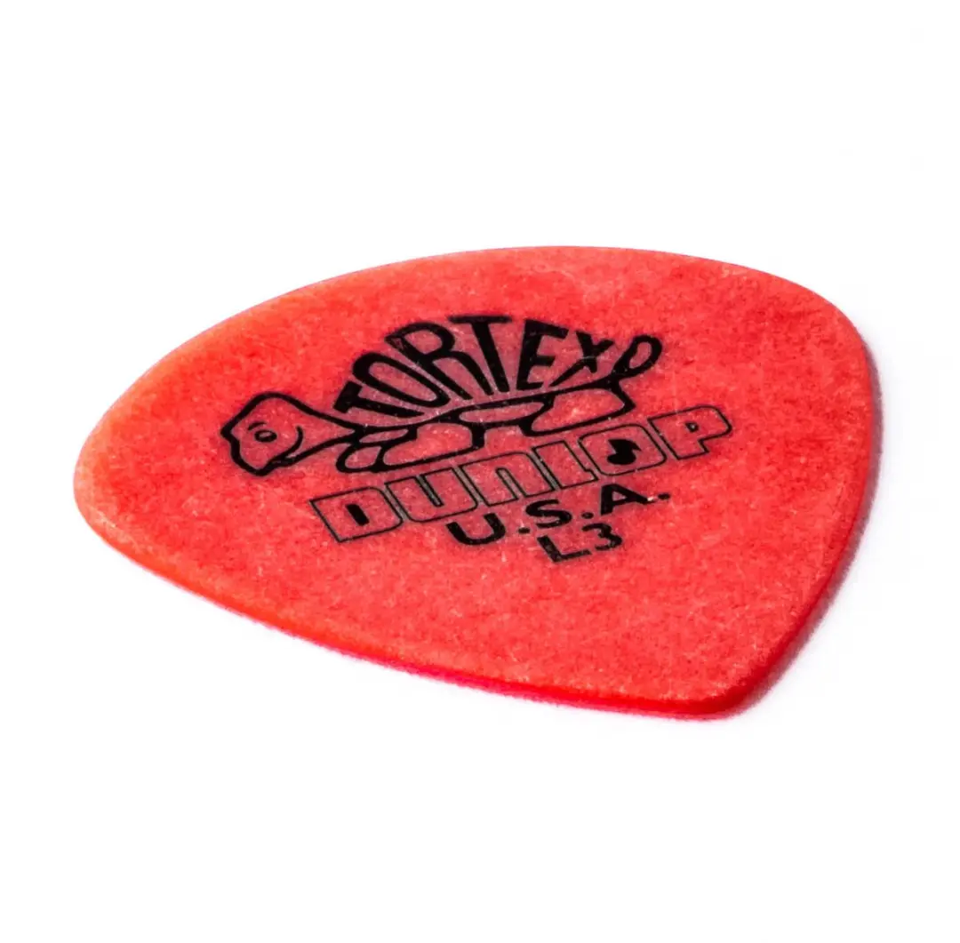 Dunlop Tortex Jazz III Plectrum L3 - 0.50mm - 6 Stuks - Rood