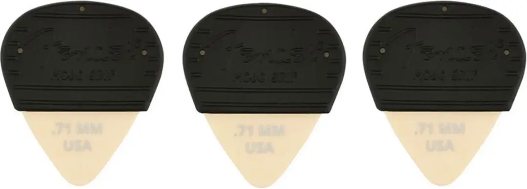 Fender 351 Mojo Grip Plectrumset - 0,71mm