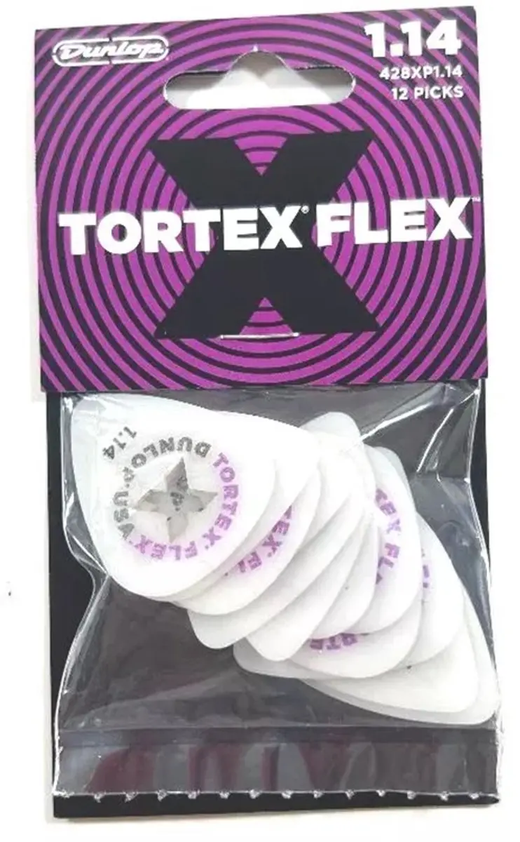 Dunlop Tortex Flex X Plectrumset 1,14mm