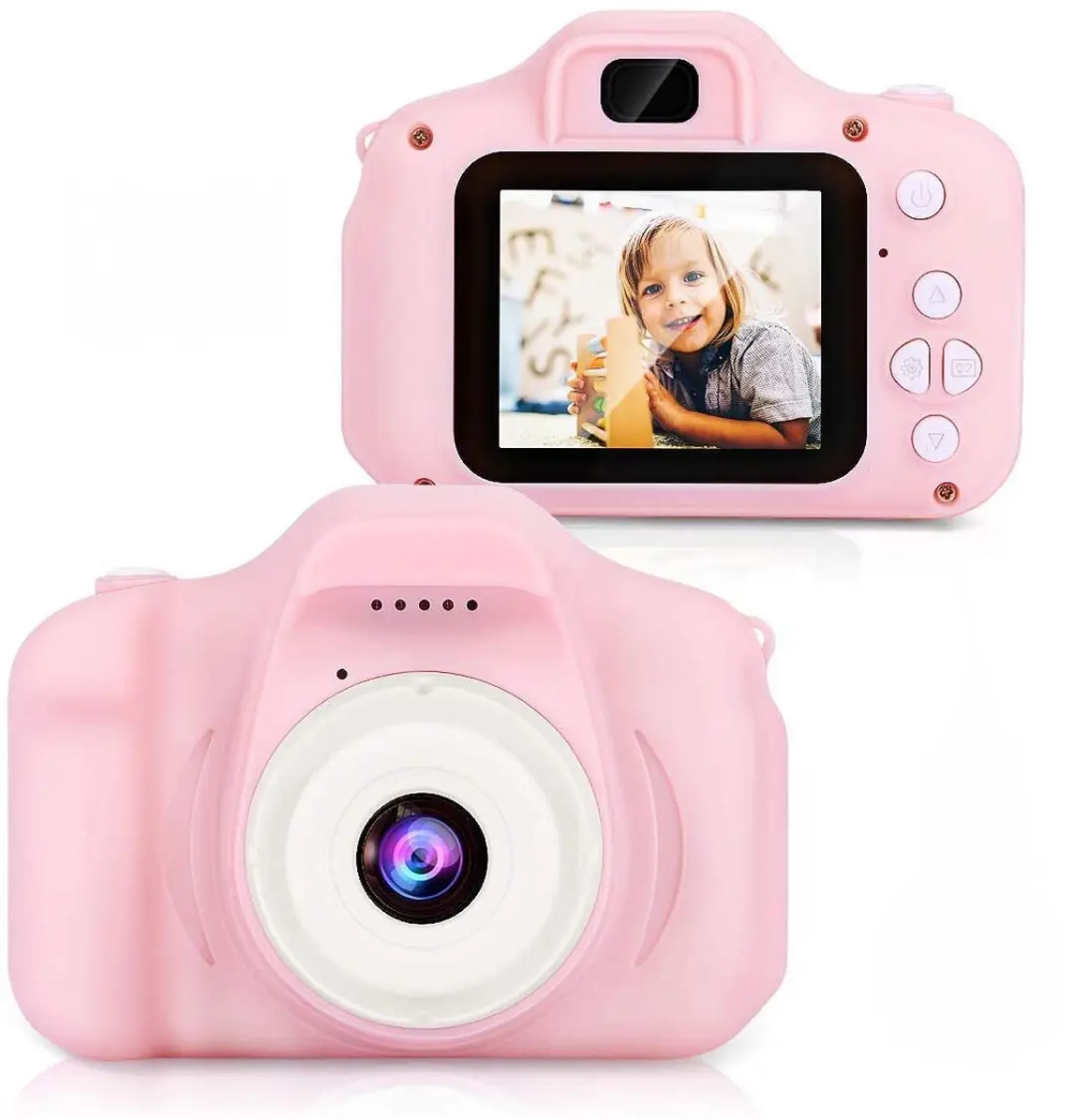 AgfaPhoto Realikids Cam Mini Compactcamera ARKCMPK - 12MP - Roze - afbeelding 6 van 6
