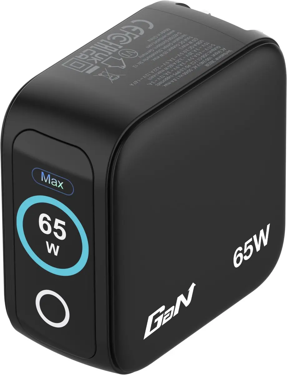Verbatim Mini Gan 65W Oplader
