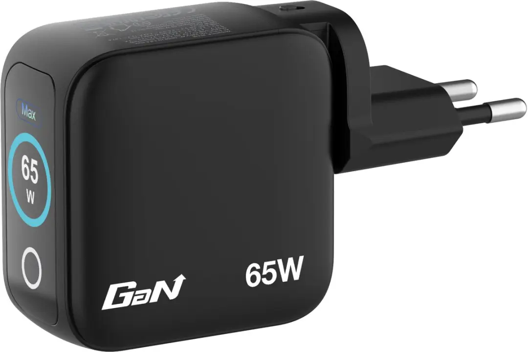 Verbatim Mini Gan 65W Oplader - 2x USB-C PD + 1x USB-A - Transparent