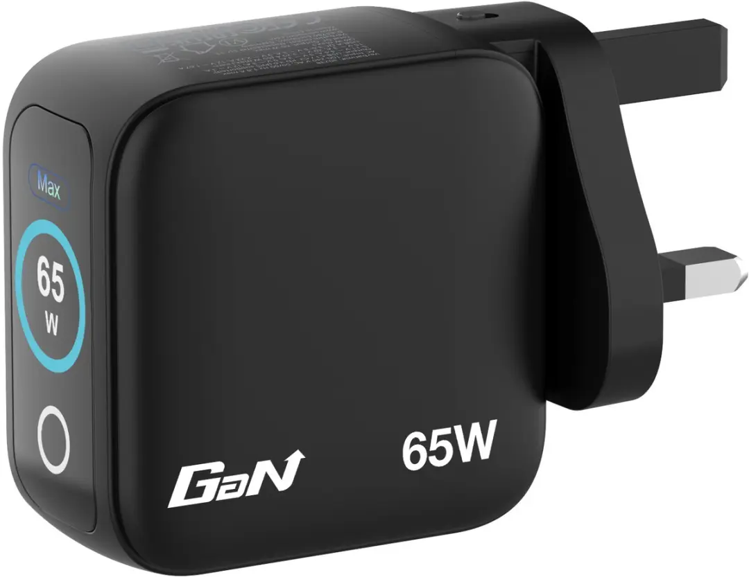 Verbatim Mini Gan 65W Oplader - 2x USB-C PD + 1x USB-A - Transparent