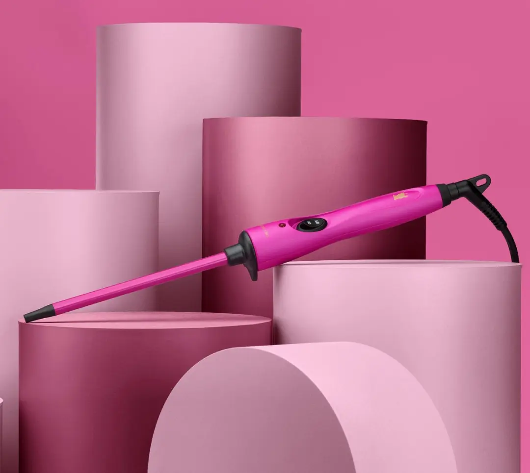 Lee Stafford Original Corkscrew Curls Krultang - Roze