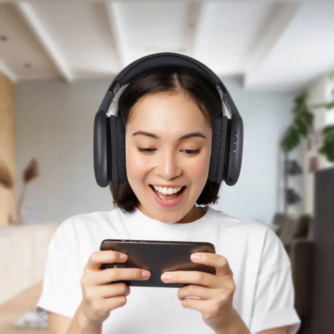 Denver BTH252 Bluetooth Koptelefoon Over-Ear - Zwart