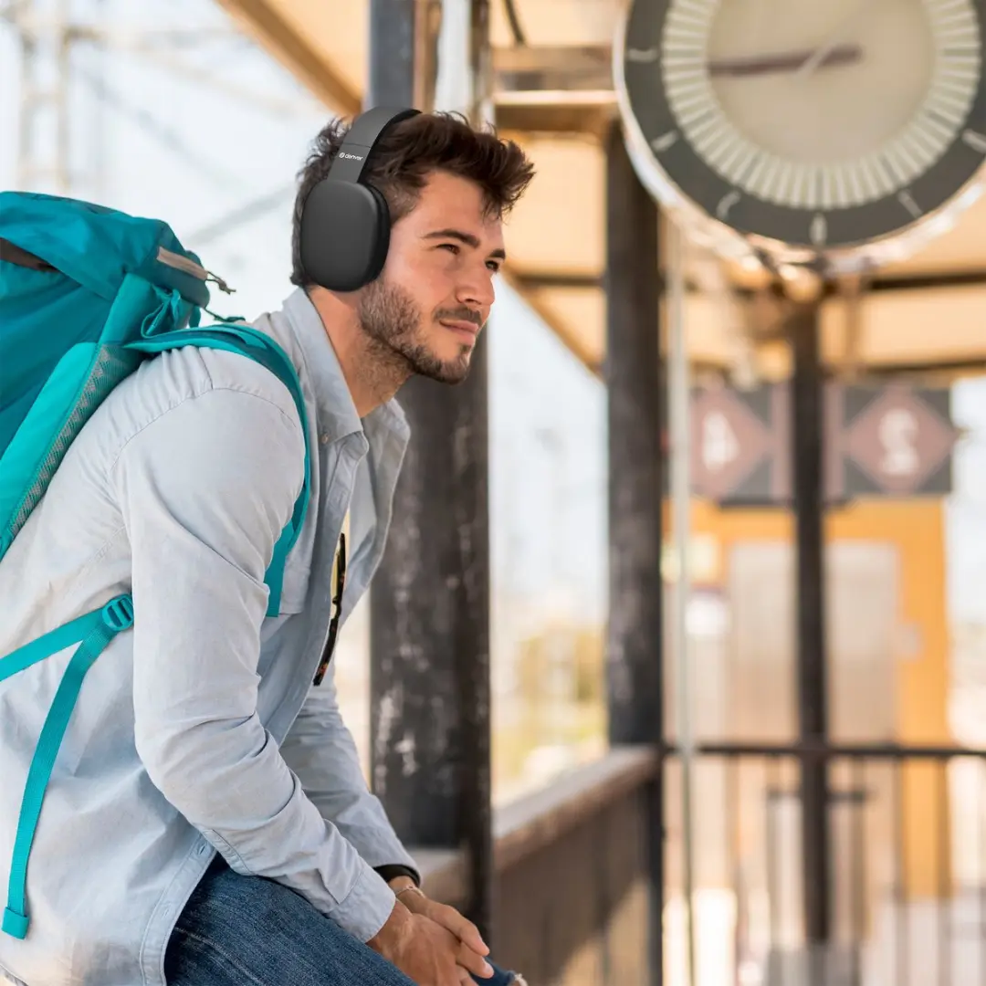 Denver BTH252 Bluetooth Koptelefoon Over-Ear - Zwart