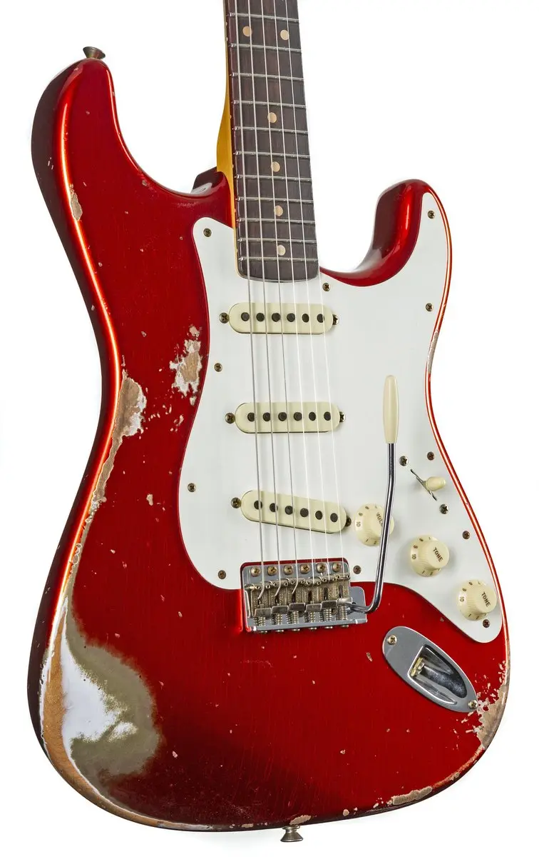 Fender '59 Stratocaster HRL RW Custom - Candy Apple Red