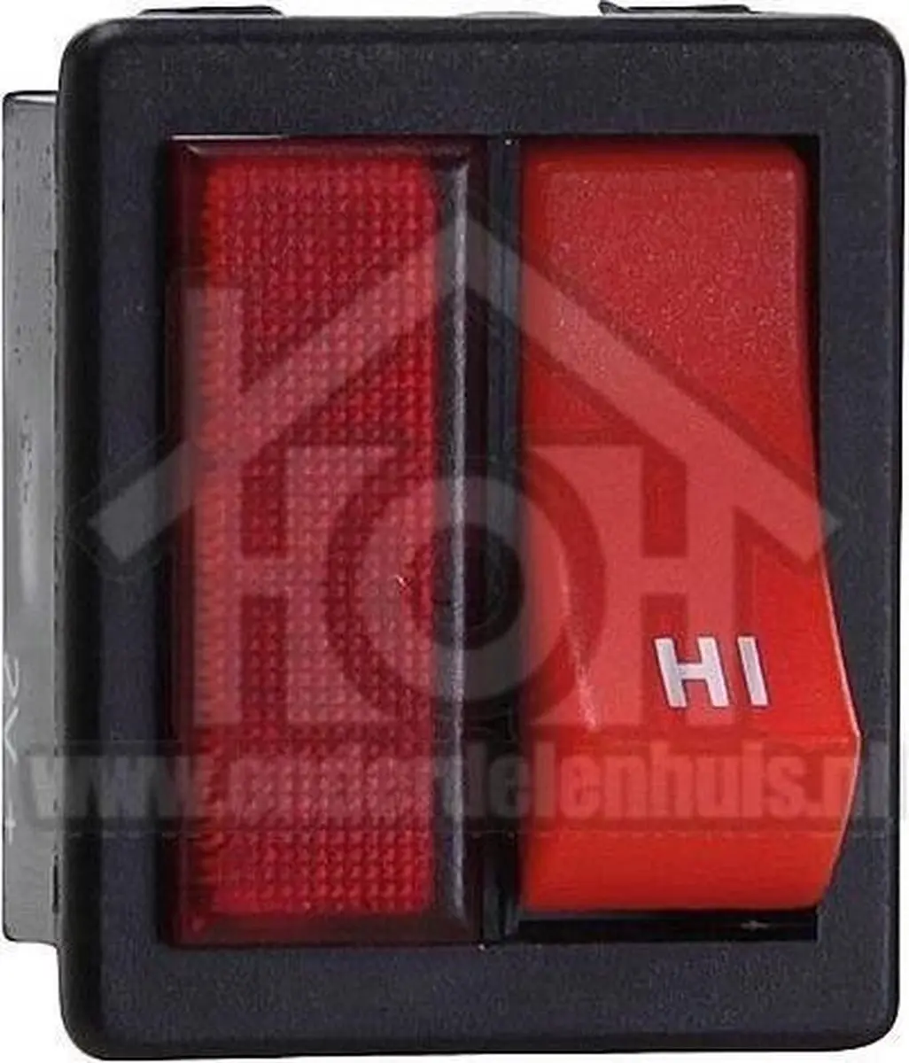 Numatic Henry Schakelaar Zuigkracht 221102 - Zwart/Rood
