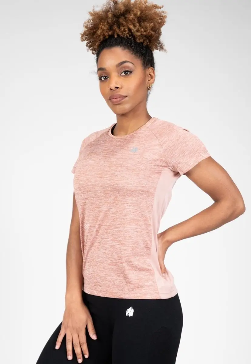 Gorilla Wear Monetta Performance T-shirt - Zalmroze - S