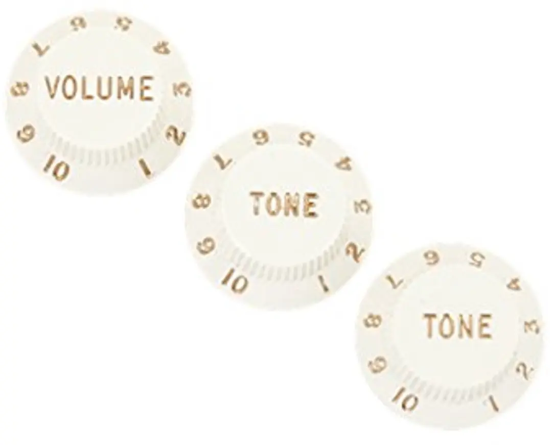 Fender Strat Knopset Parchment - afbeelding 3 van 3