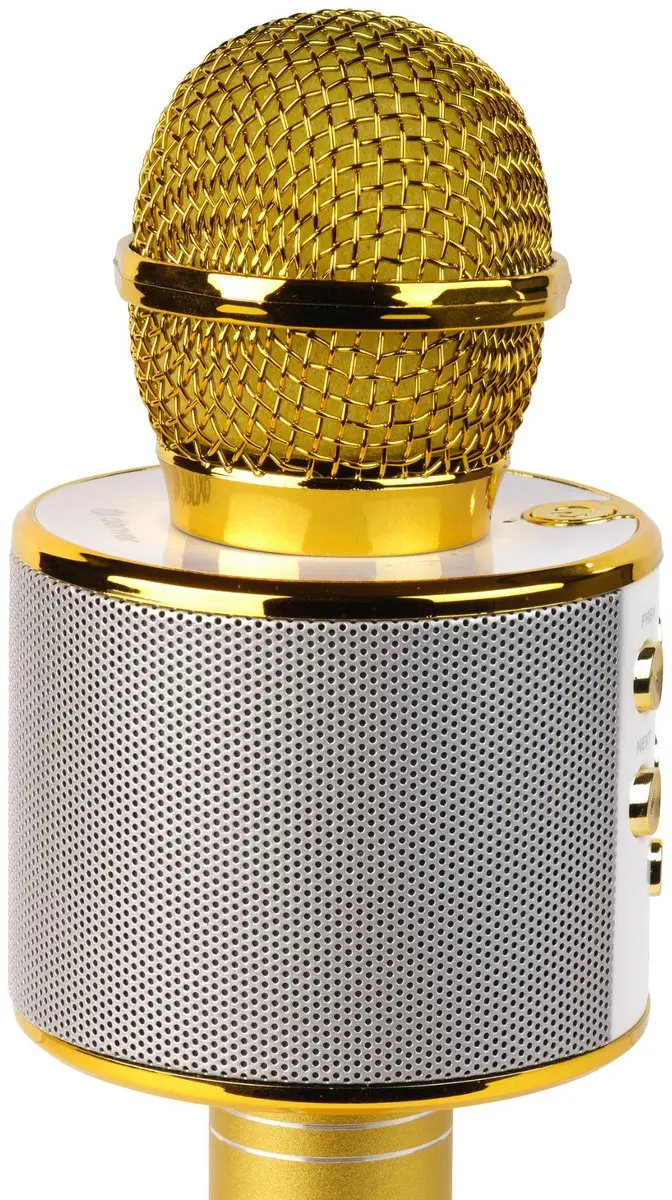 Denver KMS20 Karaoke Microfoon Bluetooth - Goud - afbeelding 6 van 6