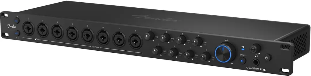 Fender Quantum LT 16 USB-Interface - 8 Line-uitgangen