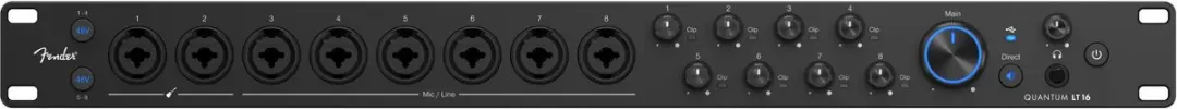 Fender Quantum LT 16 USB-Interface - 8 Line-uitgangen