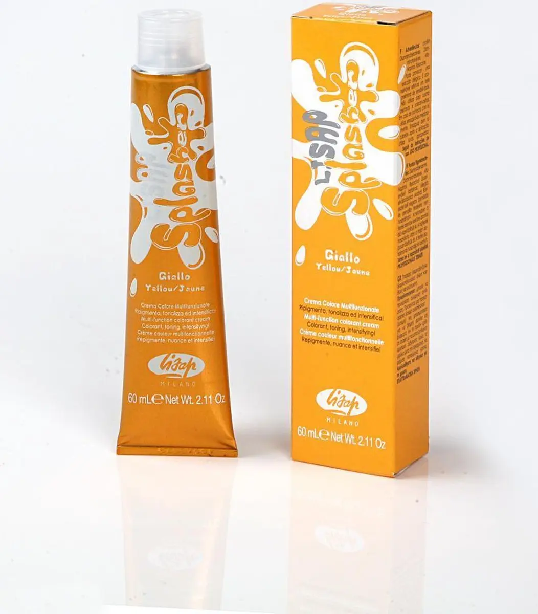 Lisap Splasher Amarillo Permanente Kleur 60ml