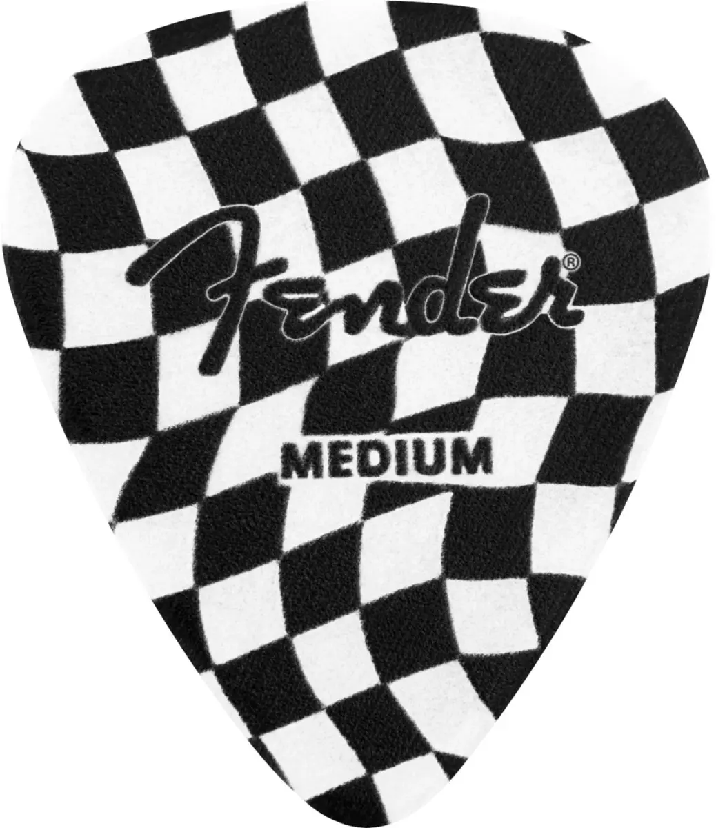 Fender Checkerboard Plectrums 8 Stuks - Celluloid