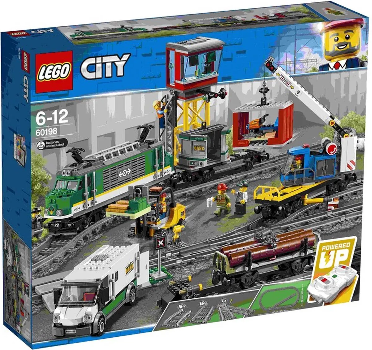 LEGO City Vrachttrein 60198 - 1226 Stukken
