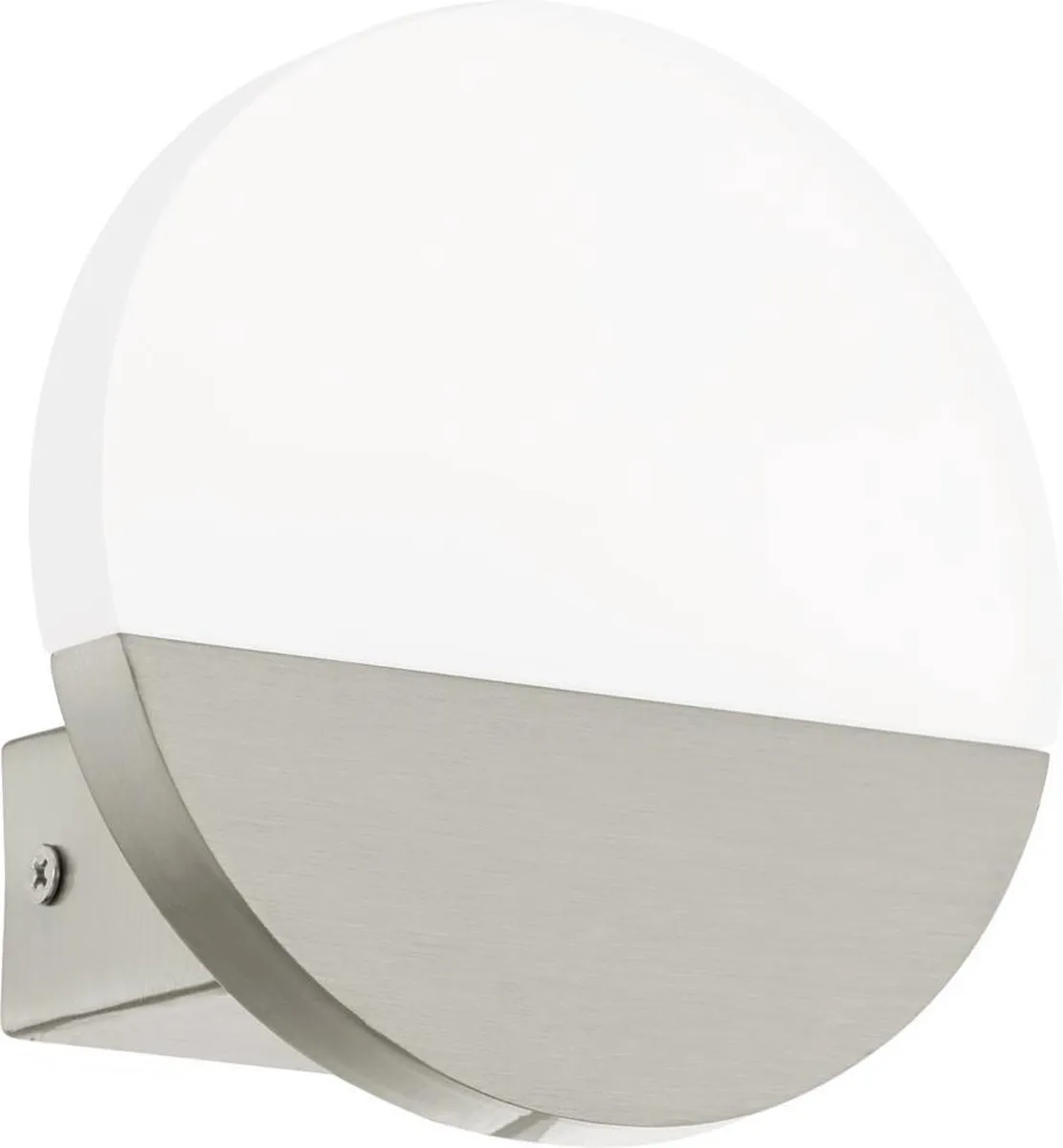 Eglo Metrass 1 Wandlamp - Nikkel-Mat - 3000K