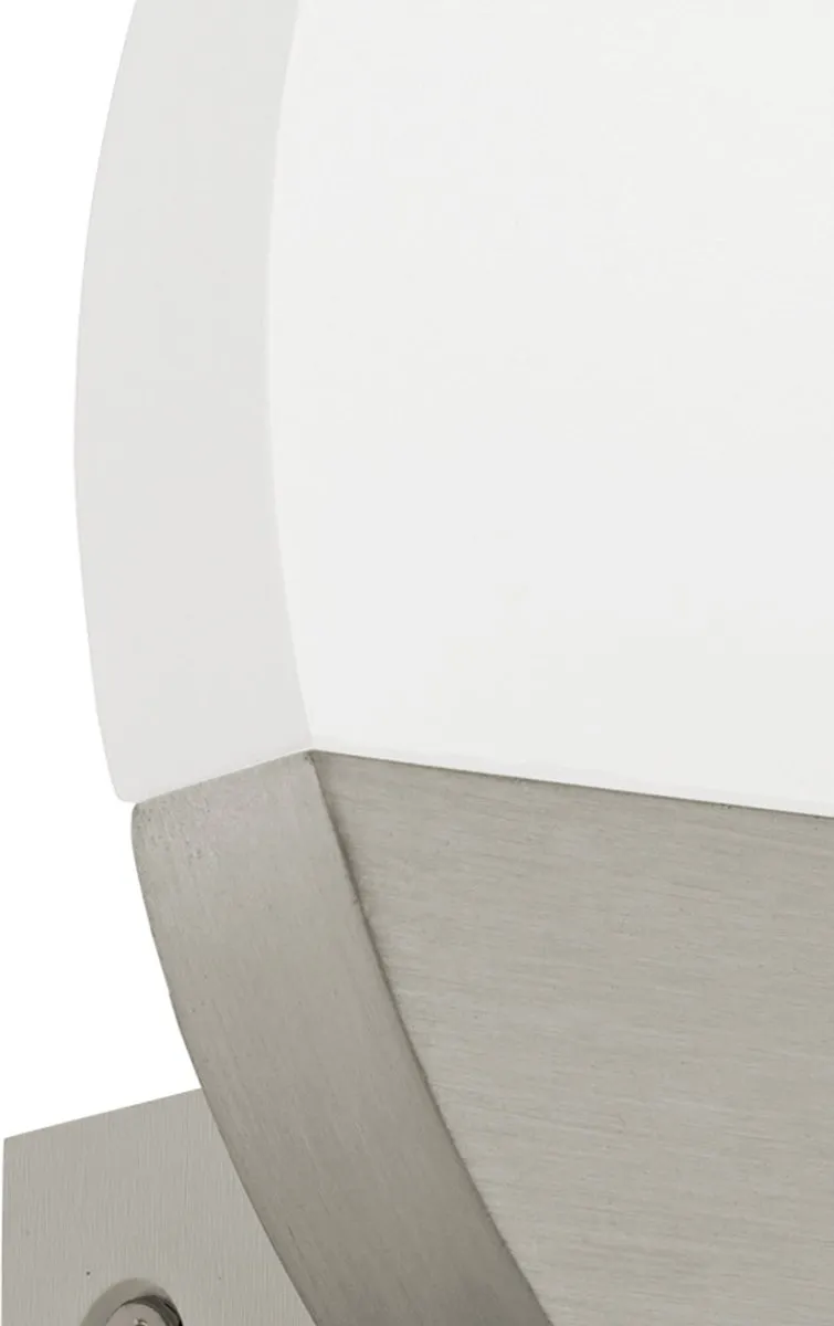 Eglo Metrass 1 Wandlamp - Nikkel-Mat - 3000K