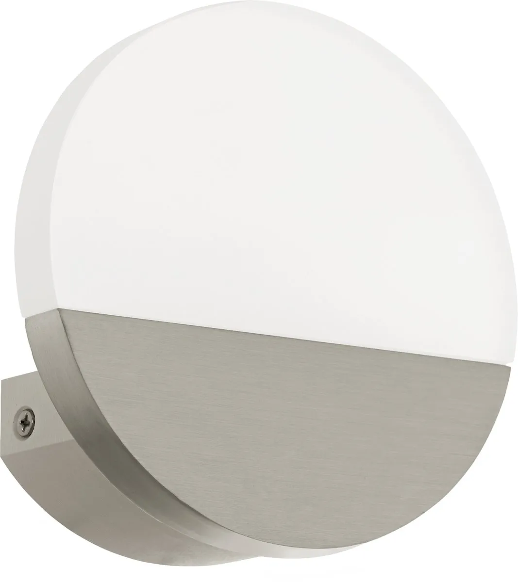 Eglo Metrass 1 Wandlamp - Nikkel-Mat - 3000K