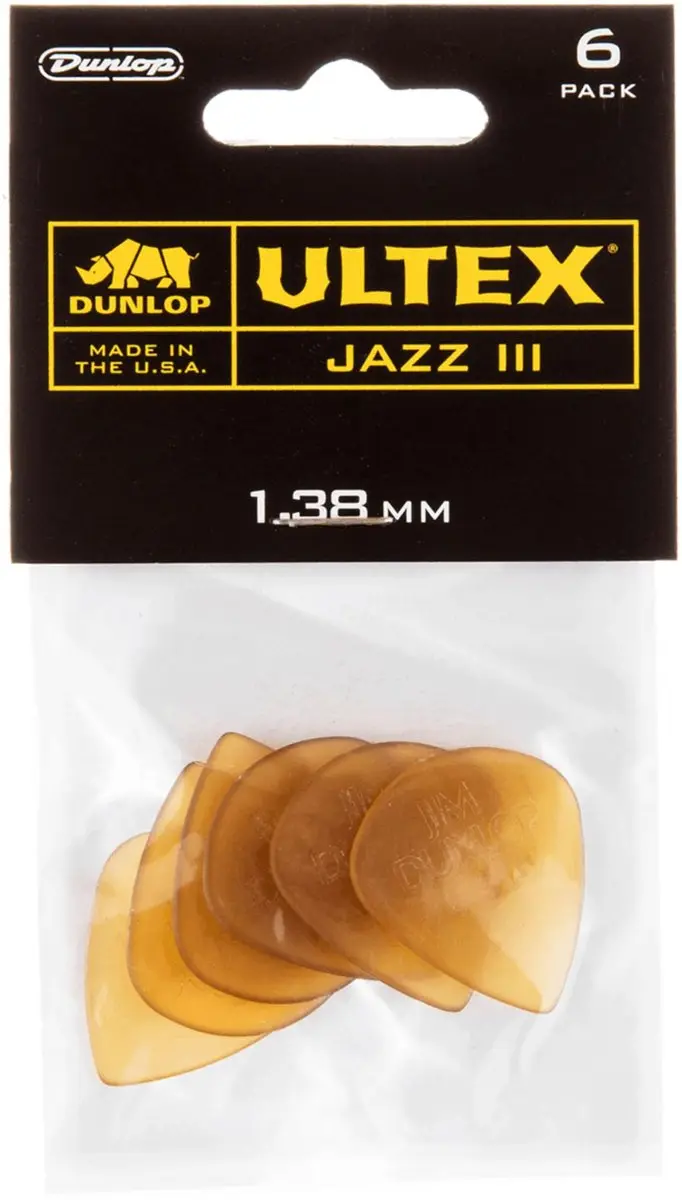 Dunlop Ultex Jazz III Plectrumset