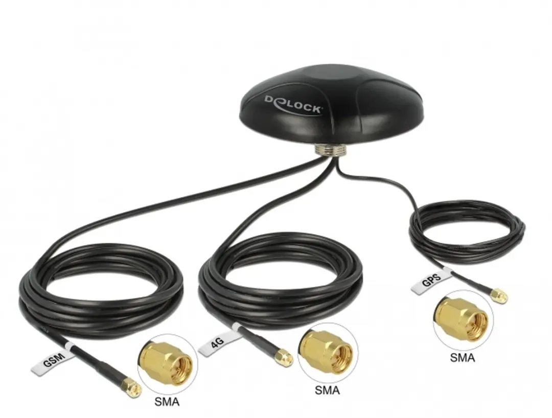 Delock Multiband LTE/UMTS/GSM GPS Antenne