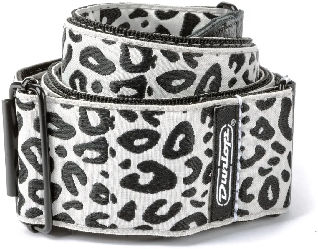 Dunlop D6719 Ice Cat Gitaarband - Zwart/Wit
