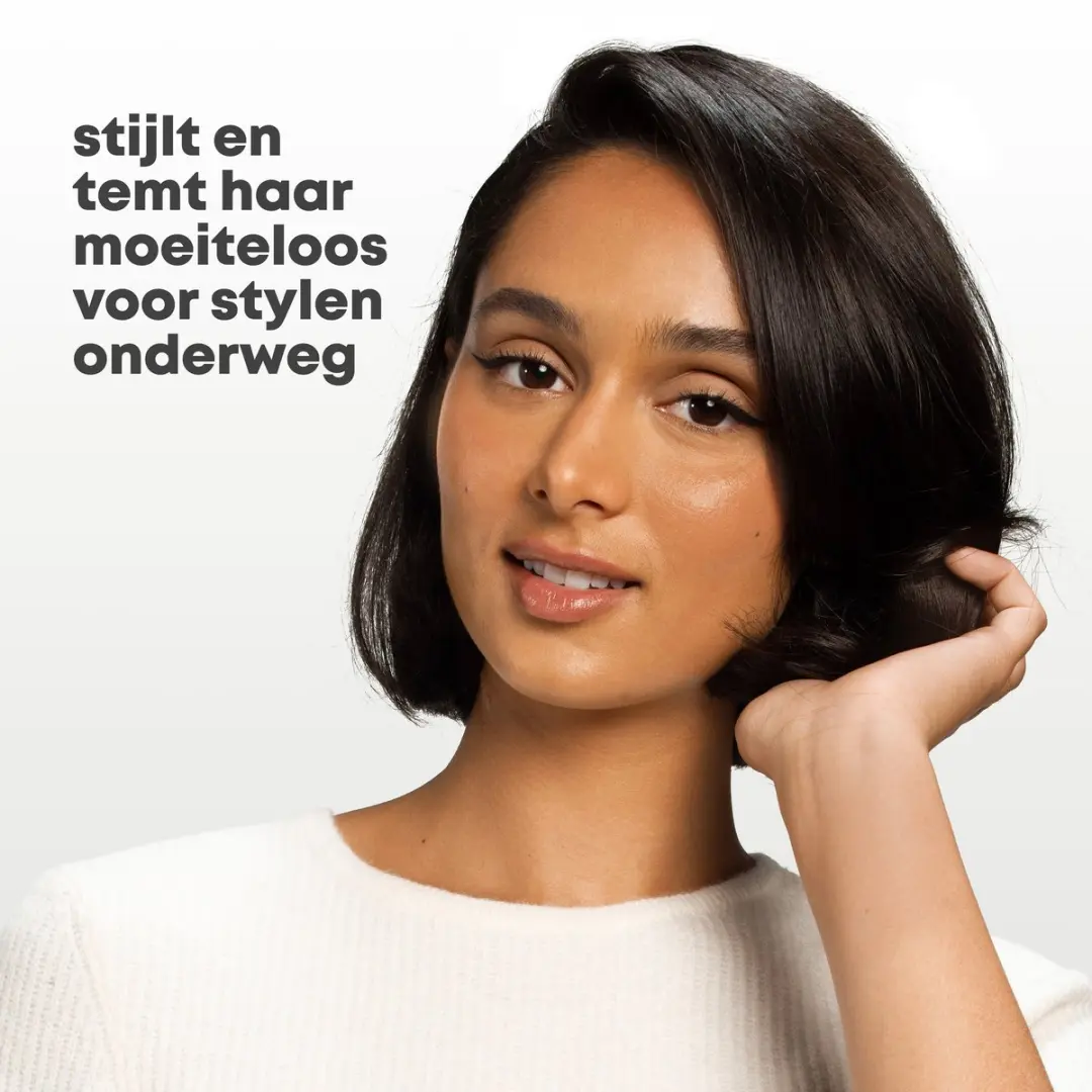 Revamp Straight and Go BR1950 Draadloze Keramische Warmteborstel - 130-210°C - USB-C - Zwart