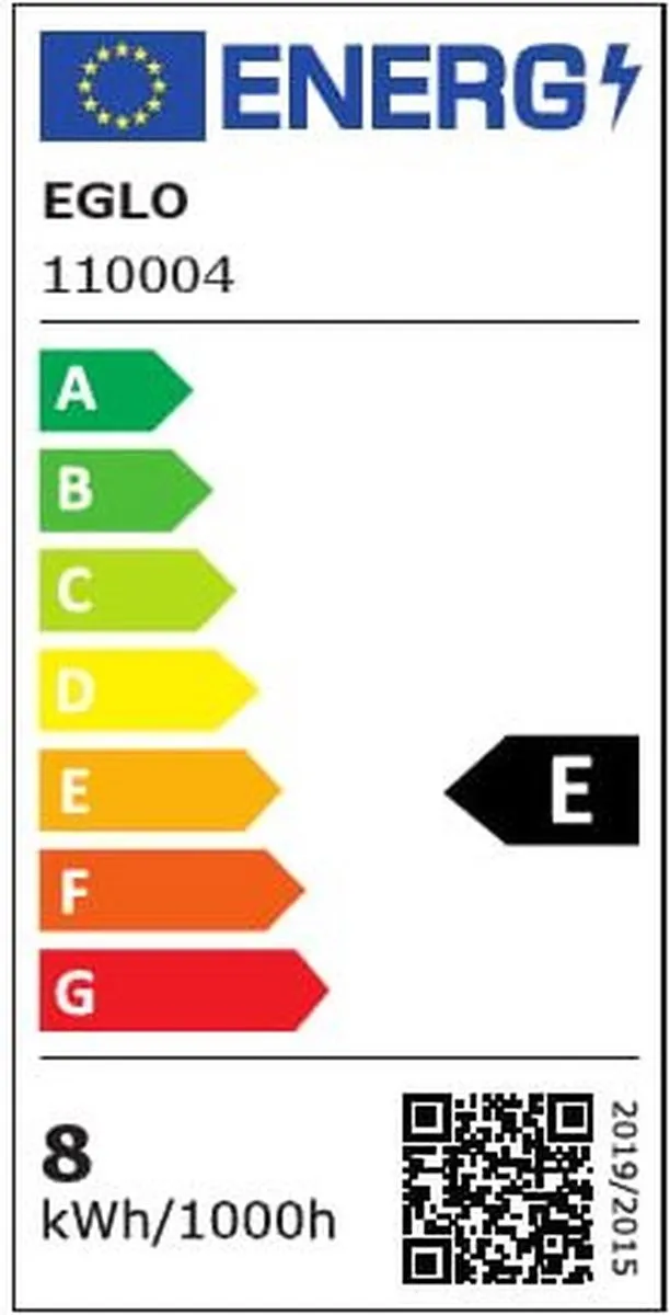 Eglo LED Lamp E27 Ø6cm - 8W Warm Wit - afbeelding 6 van 6