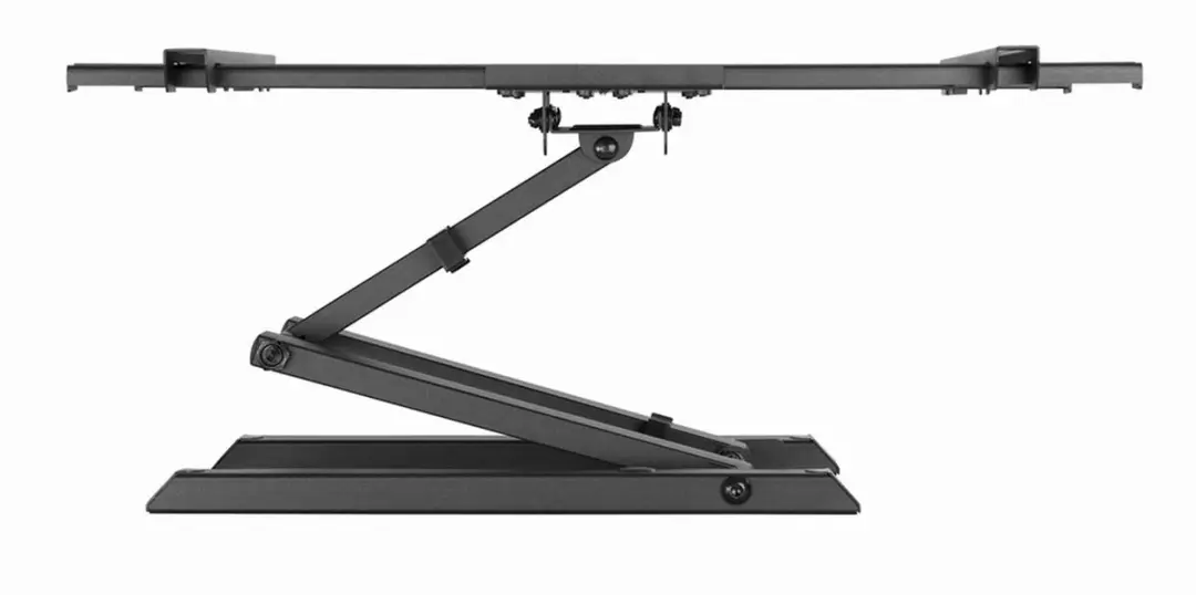Gembird WM-80ST-05 Full-Motion TV Wandbeugel 37-80" - Zwart - afbeelding 6 van 6