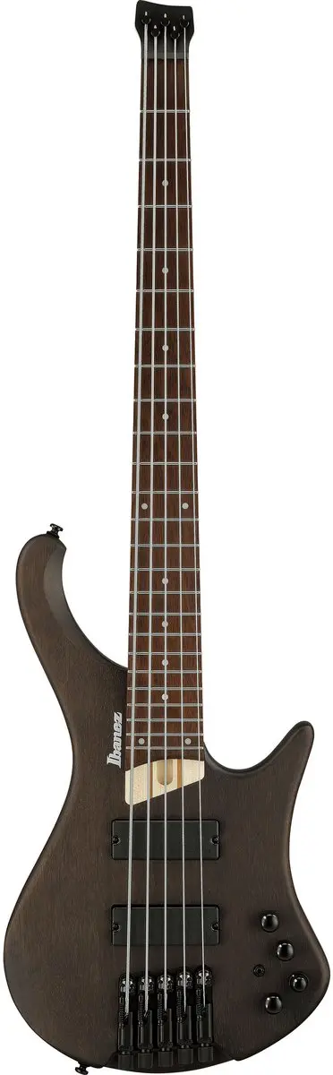 Ibanez EHB605 Walnut Flat Elektrische Basgitaar 5-snarig
