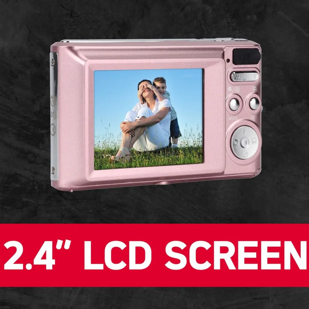 AgfaPhoto Realishot DC5500PK Compactcamera - 24MP - Roze