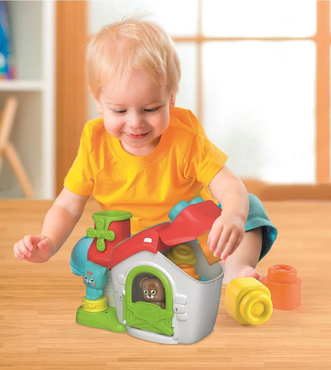 Clementoni Sensoriële Clemmy Boerderij Speelset - 3-delig - Multikleur