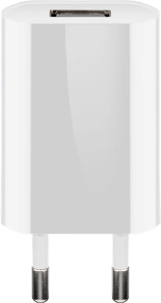 Goobay 44949 USB-A Adapter - 1 Poort 1000mA - Zwart