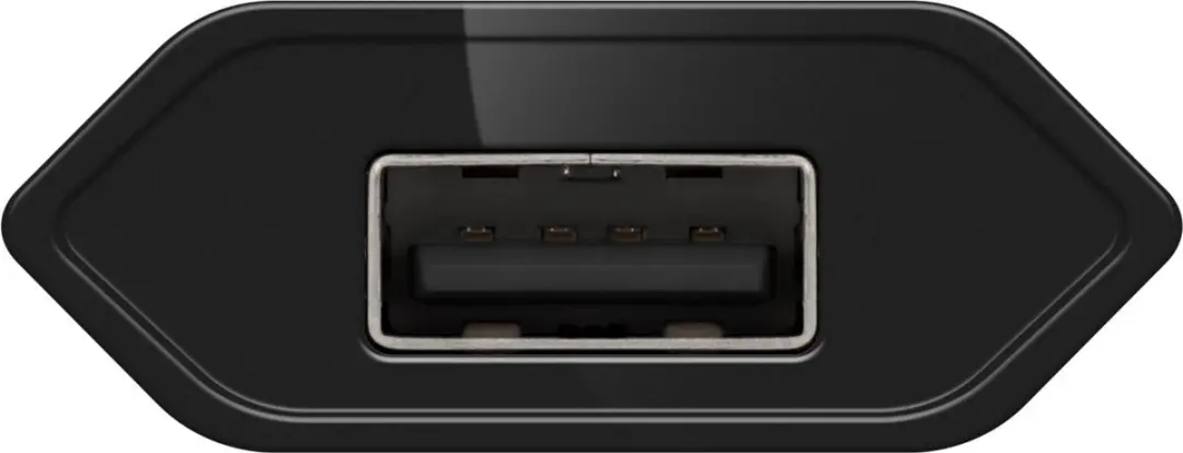 Goobay 44949 USB-A Adapter - 1 Poort 1000mA - Zwart