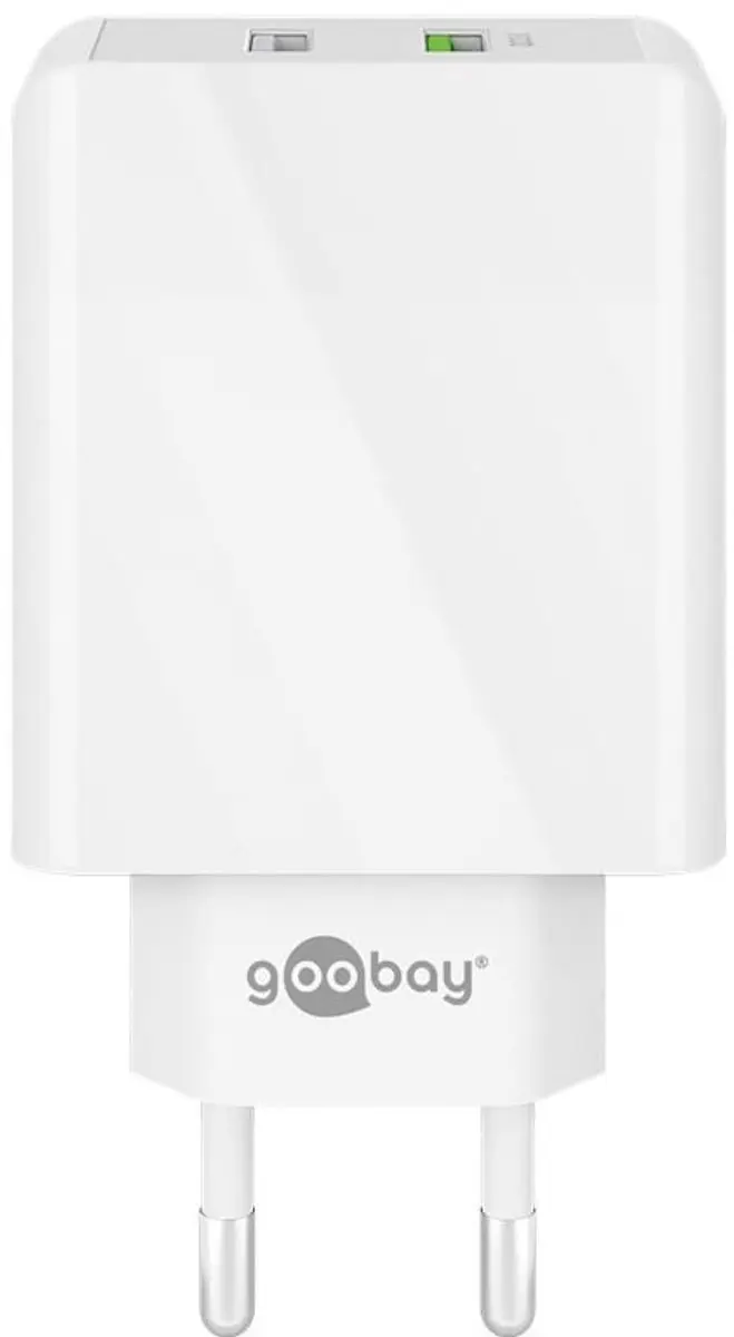 Goobay 44949 USB-A Adapter - 1 Poort 1000mA - Zwart