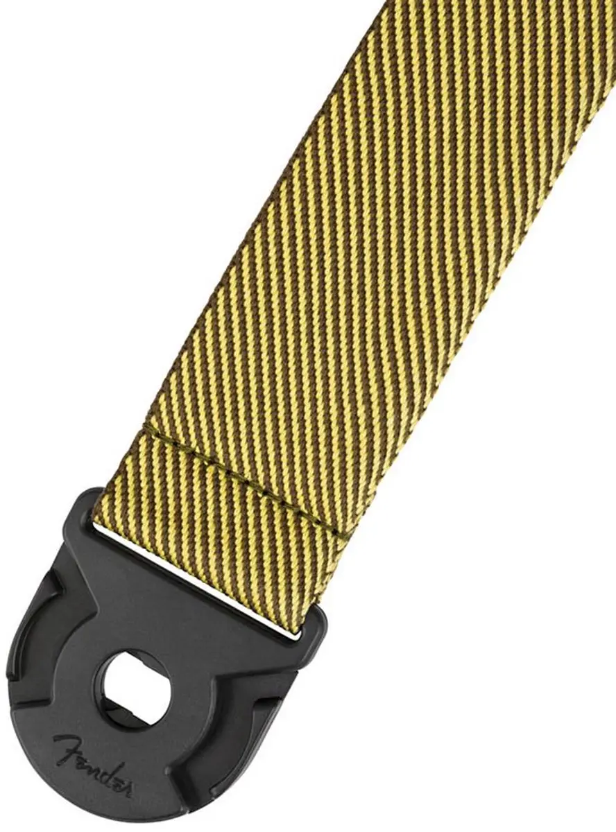Fender Quick Grip Locking-End Strap - Gitaarband - Zwart