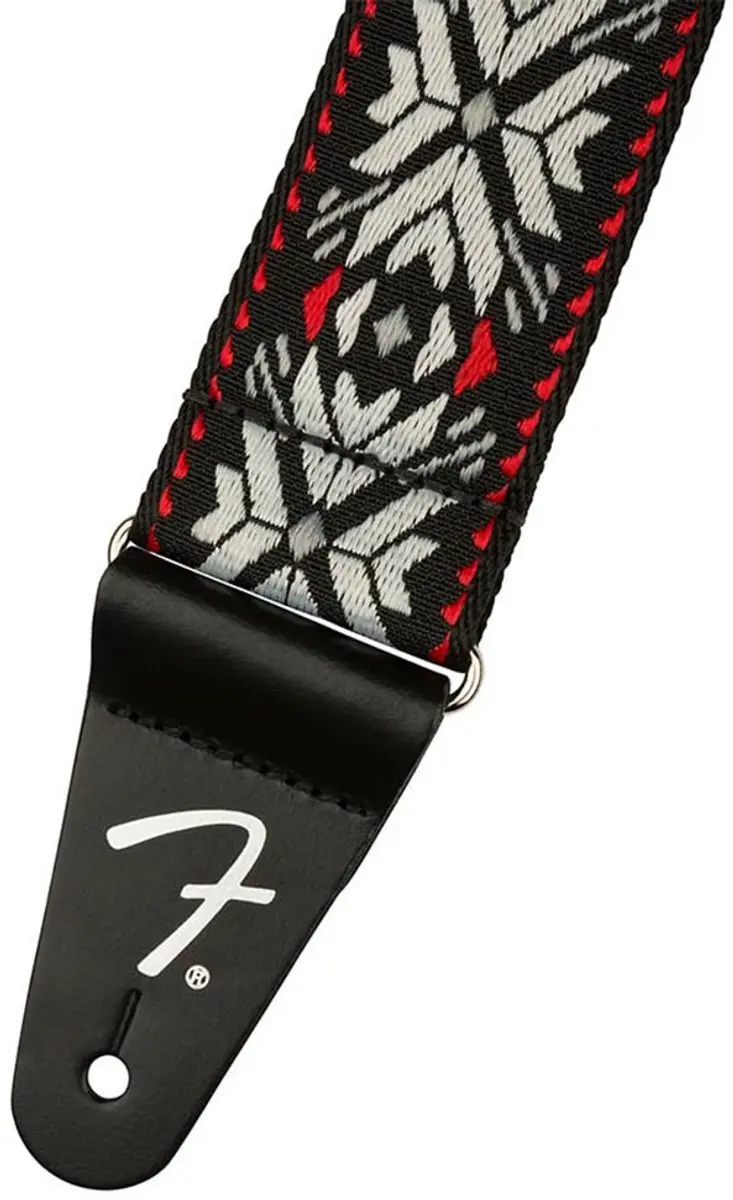 Fender Pasadena Gitaarband - Red Snowflake