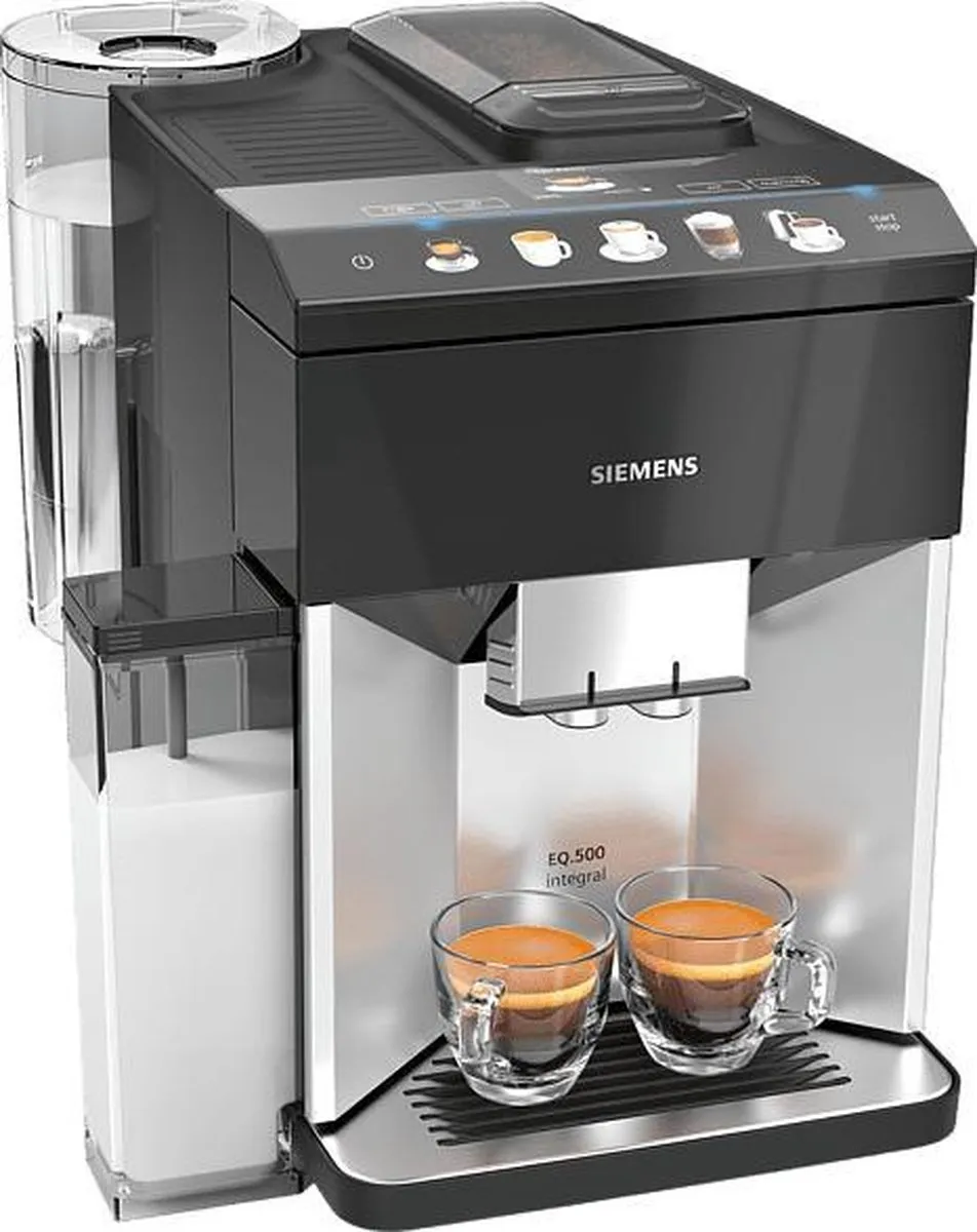 Siemens TQ503DO Koffiemachine - 1.7L - 2 Kopjes - Zwart/Zilver