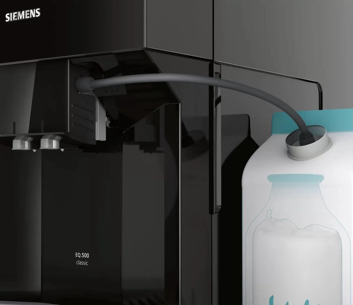 Siemens TQ503DO Koffiemachine - 1.7L - 2 Kopjes - Zwart/Zilver - afbeelding 6 van 6