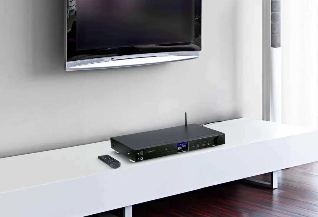 Renkforce RF-DAB-IR1700 DAB+ Radio-adapter - Zwart