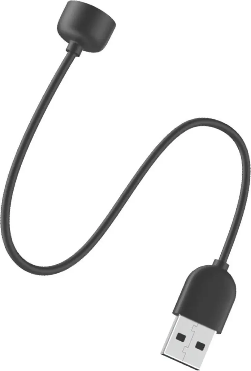 Xiaomi Mi Smart Band 5/6 Laadkabel BHR4641GL - USB-A - Zwart