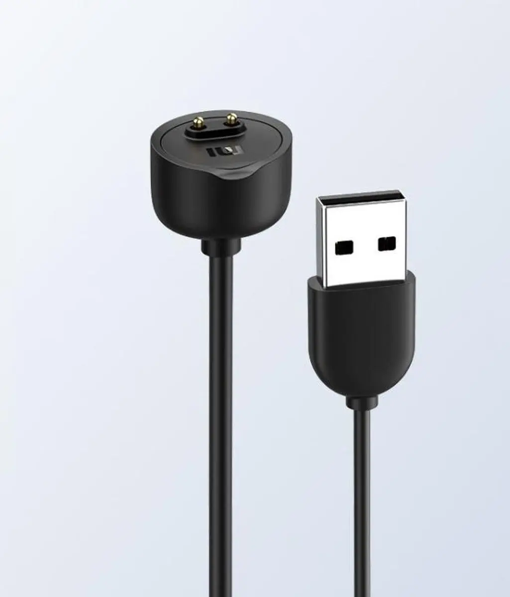 Xiaomi Mi Smart Band 5/6 Laadkabel BHR4641GL - USB-A - Zwart
