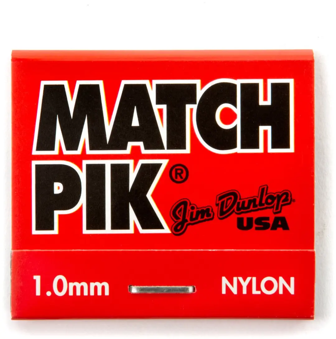 Dunlop Nylon Gitaarplectrums 1,0mm - 6 Stuks