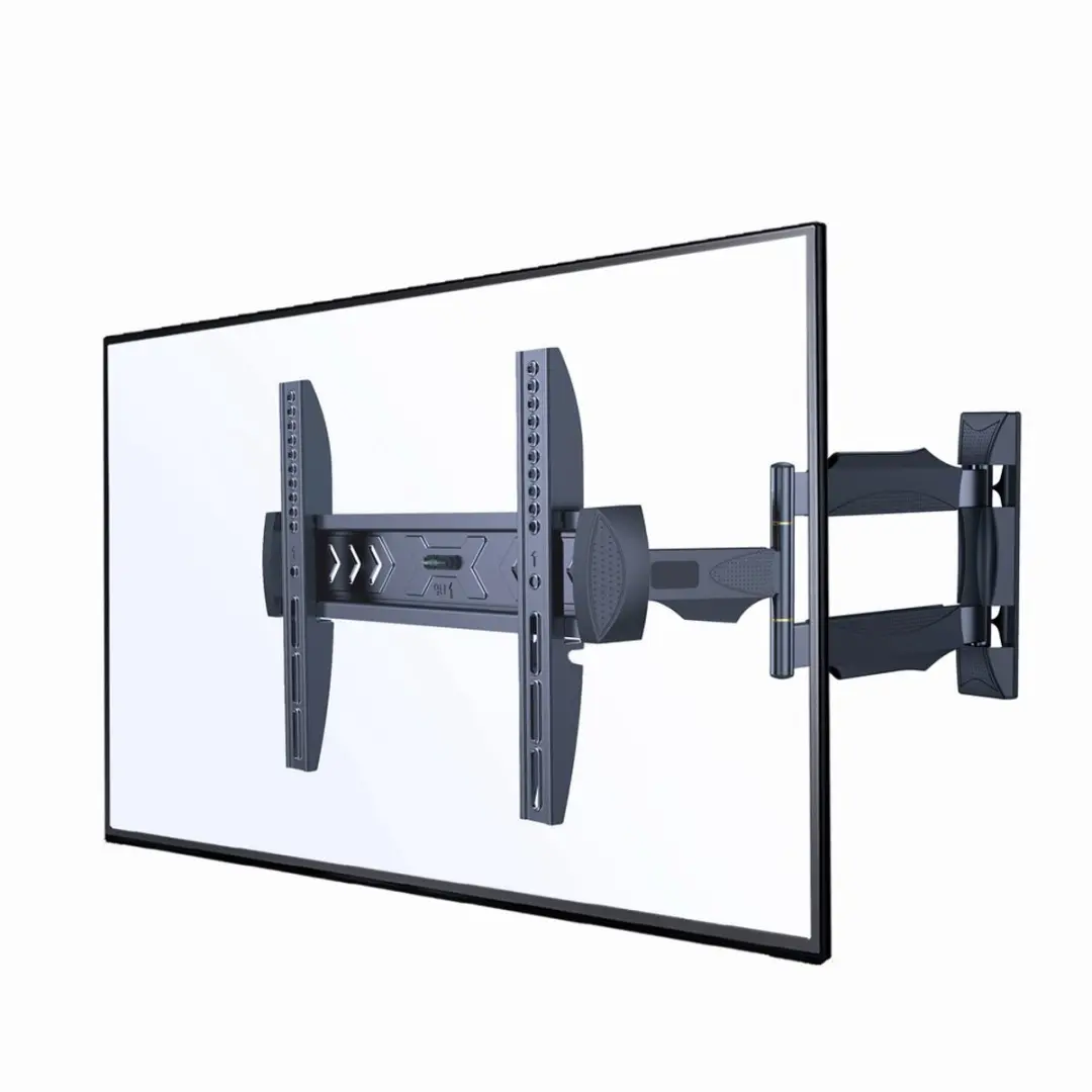 Gembird WM-55ST-02 Full-Motion TV Wandbeugel 32-55" - 30kg - VESA 400x400 - Zwart